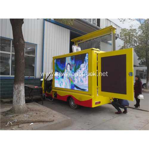 Waterproof LED Screen Display Advertising Vehicle